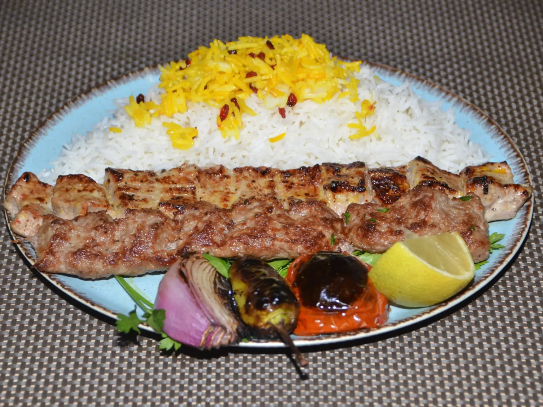 Ribs with Kebab